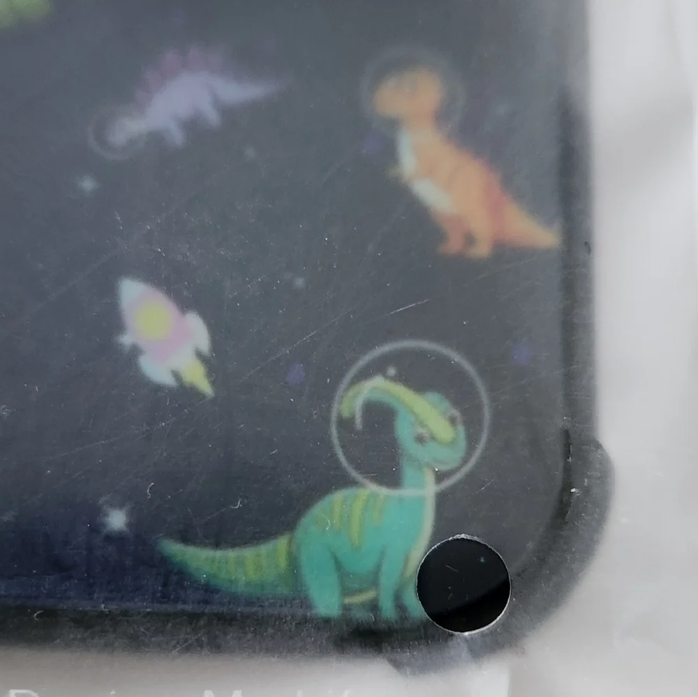 🚀 iPhone 14 Pro Case – Astronaut Dinosaur Cartoon Design, NWT, 6.1”